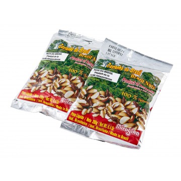 Noix du brésil 2 sachets de 200 g Noix du brésil 2 sachets de 200 g