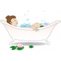 Plantes relaxantes pour le bain 